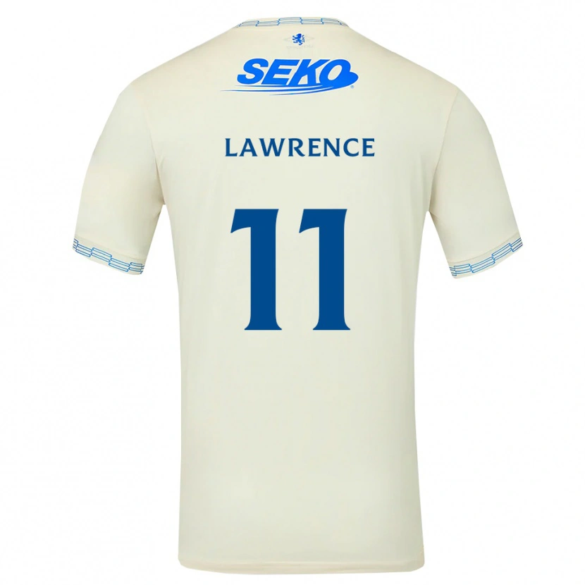 Danxen Dames Tom Lawrence #11 Diepblauw Wit Uitshirt Uittenue 2026/27 T-Shirt