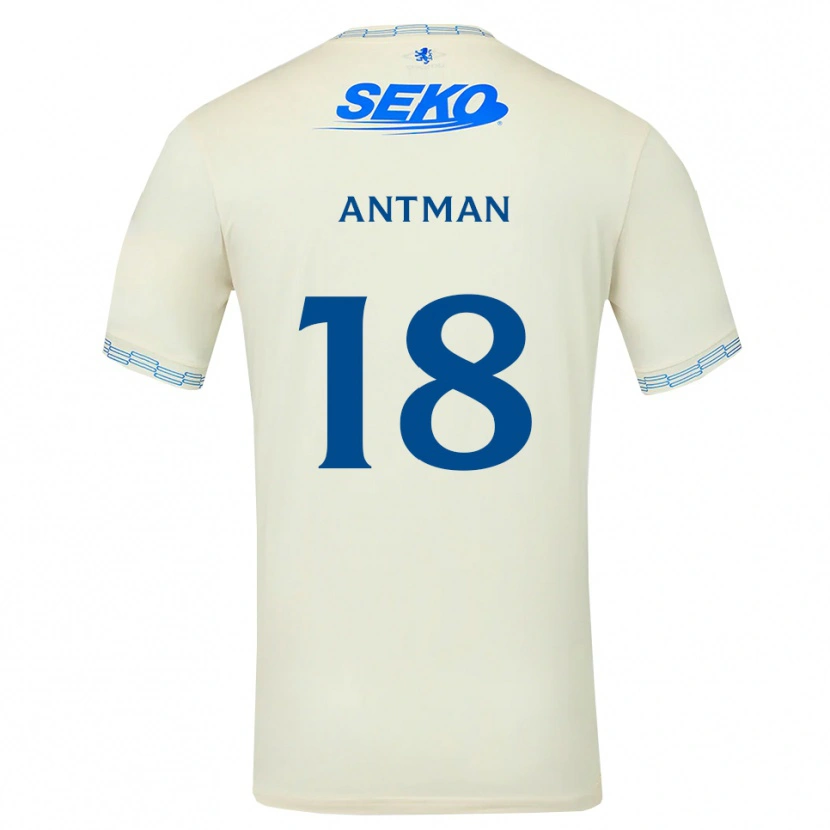 Danxen Dames Oliver Antman #18 Diepblauw Wit Uitshirt Uittenue 2026/27 T-Shirt