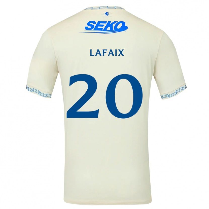 Danxen Dames Camille Lafaix #20 Diepblauw Wit Uitshirt Uittenue 2026/27 T-Shirt