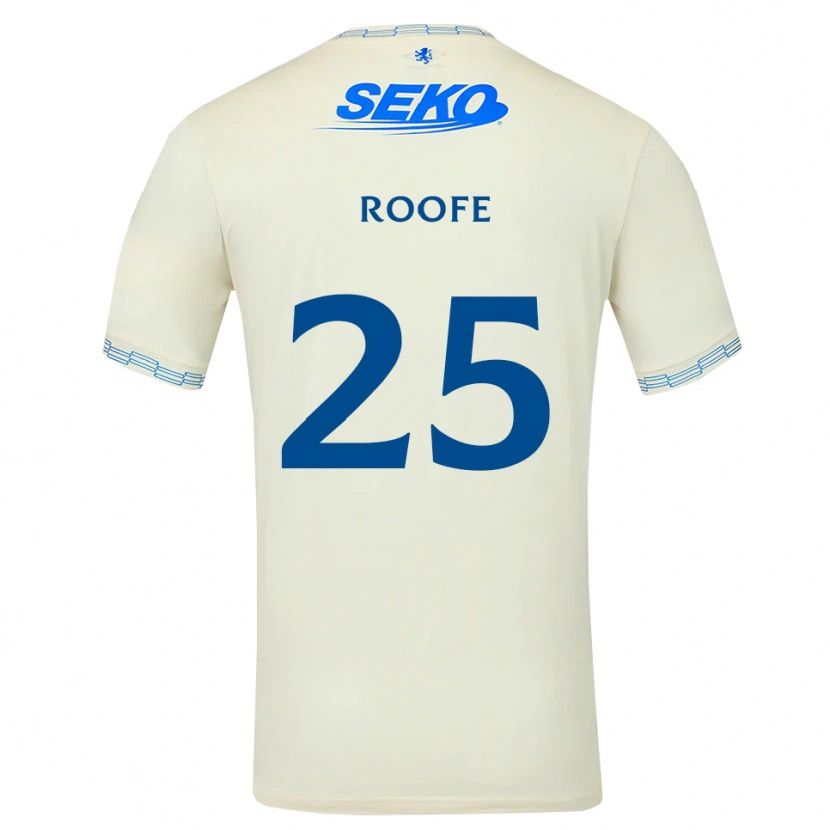 Danxen Dames Kemar Roofe #25 Diepblauw Wit Uitshirt Uittenue 2026/27 T-Shirt
