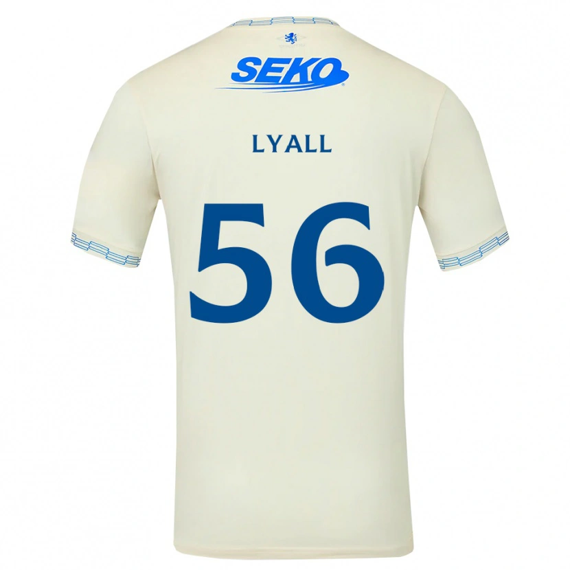 Danxen Dames Arron Lyall #56 Diepblauw Wit Uitshirt Uittenue 2026/27 T-Shirt