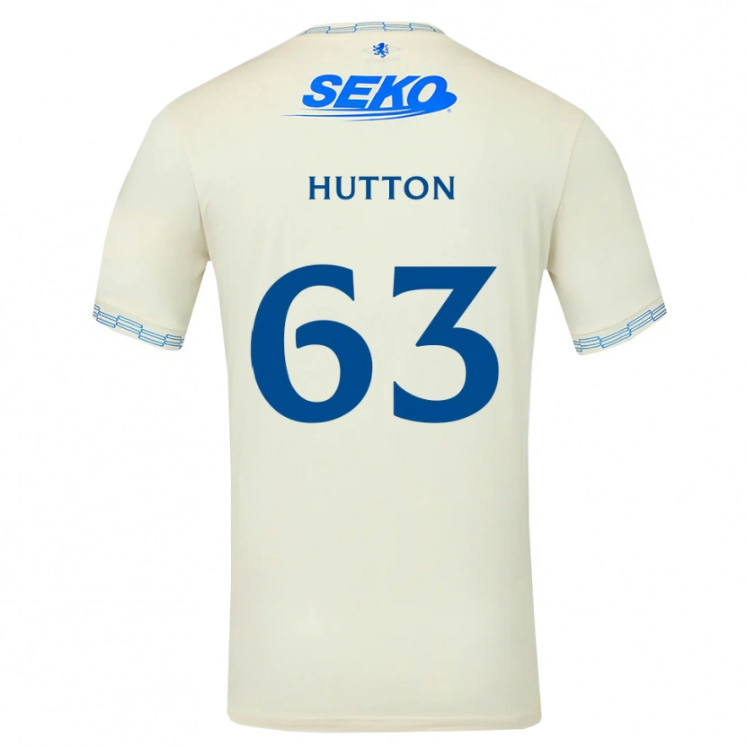 Danxen Dames Zander Hutton #63 Diepblauw Wit Uitshirt Uittenue 2026/27 T-Shirt