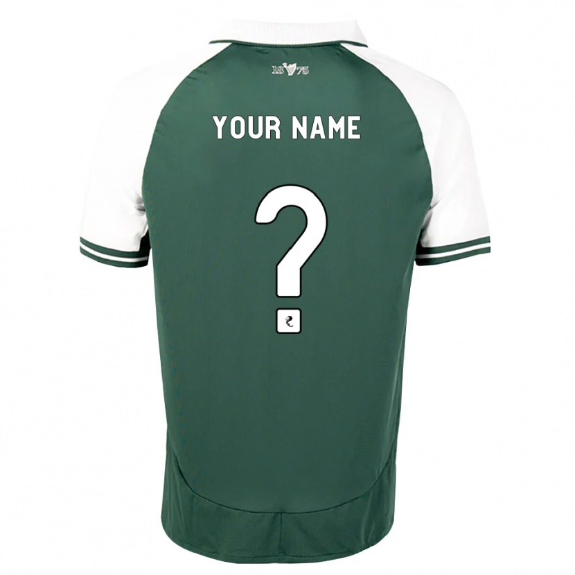Danxen Kinderen Uw Naam #0 Zeegroen Wit Thuisshirt Thuistenue 2026/27 T-Shirt
