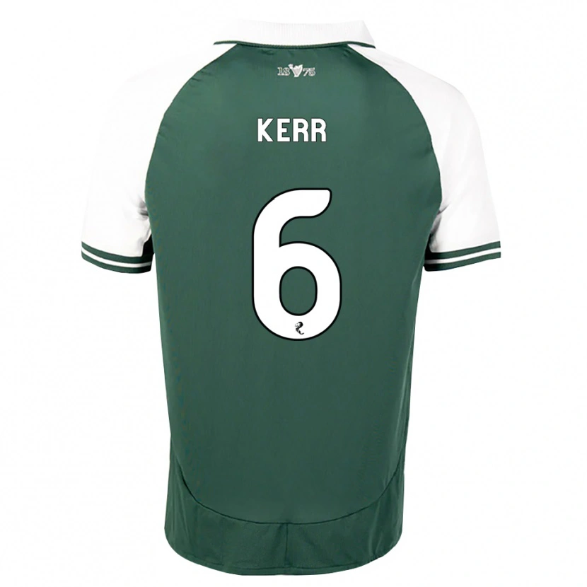 Danxen Kinderen Jason Kerr #6 Zeegroen Wit Thuisshirt Thuistenue 2026/27 T-Shirt