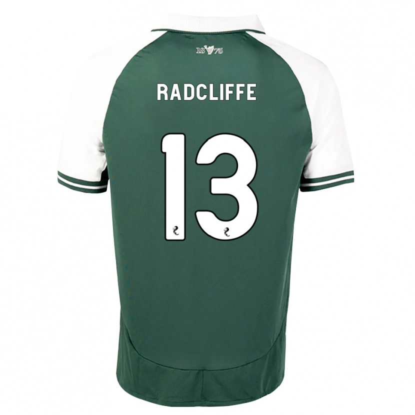 Danxen Kinderen Josh Radcliffe #13 Zeegroen Wit Thuisshirt Thuistenue 2026/27 T-Shirt