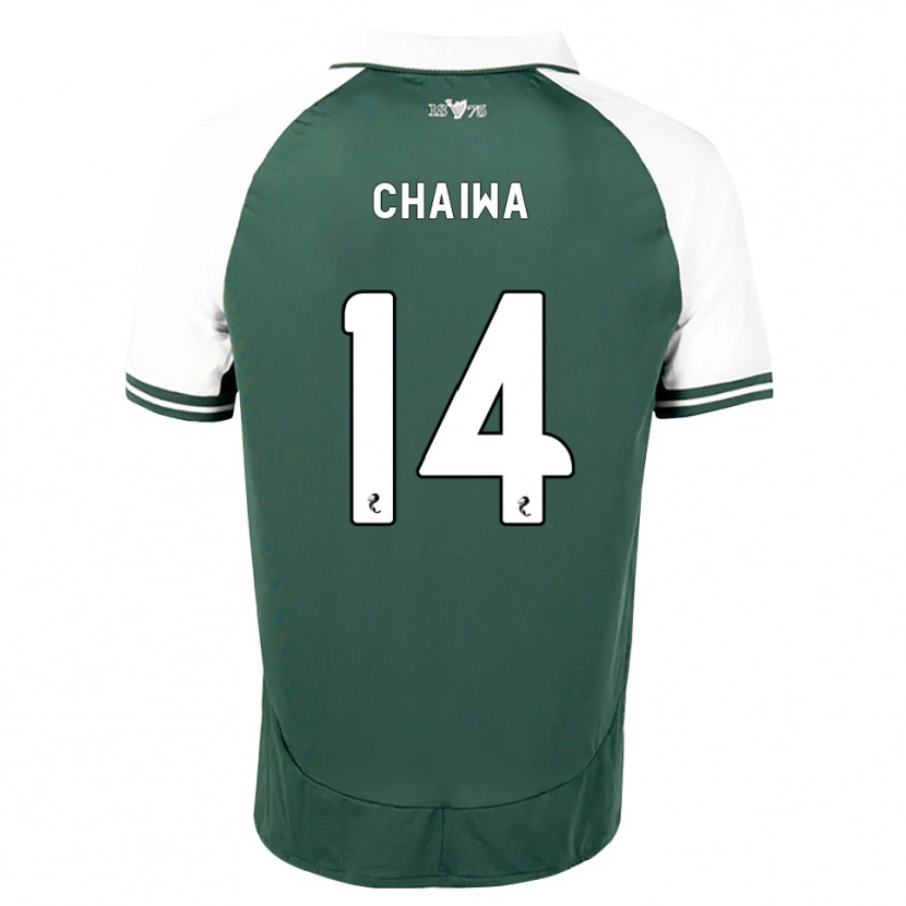 Danxen Kinderen Miguel Chaiwa #14 Zeegroen Wit Thuisshirt Thuistenue 2026/27 T-Shirt