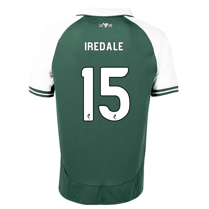 Danxen Kinderen Jack Iredale #15 Zeegroen Wit Thuisshirt Thuistenue 2026/27 T-Shirt