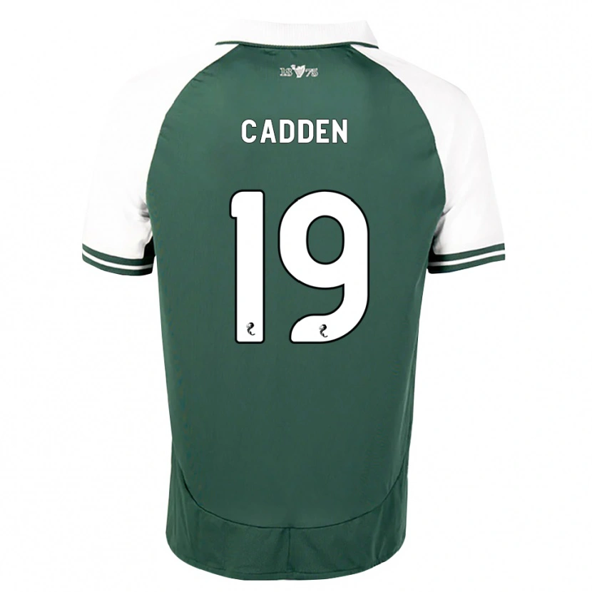 Danxen Kinderen Nicky Cadden #19 Zeegroen Wit Thuisshirt Thuistenue 2026/27 T-Shirt