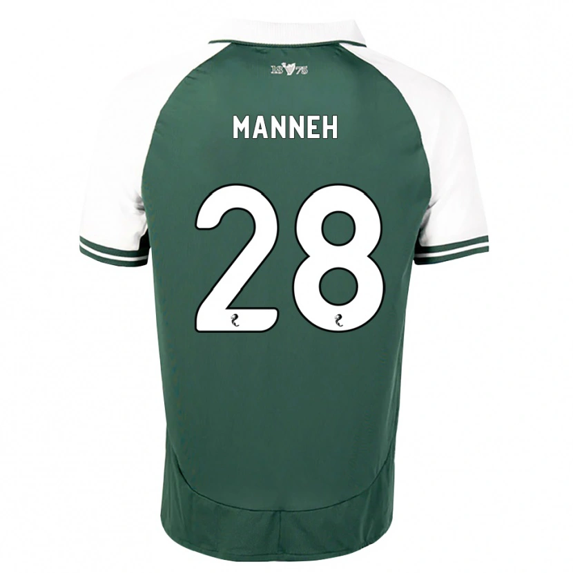 Danxen Kinderen Alasana Manneh #28 Zeegroen Wit Thuisshirt Thuistenue 2026/27 T-Shirt