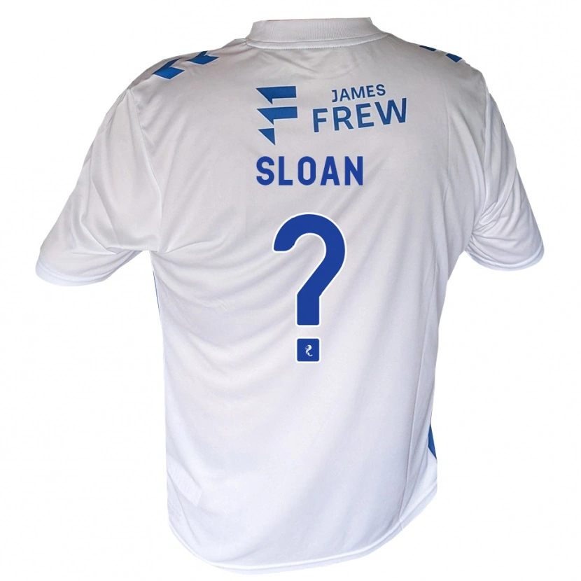 Danxen Kinderen Lauren Sloan #0 Koningsblauw Wit Thuisshirt Thuistenue 2026/27 T-Shirt