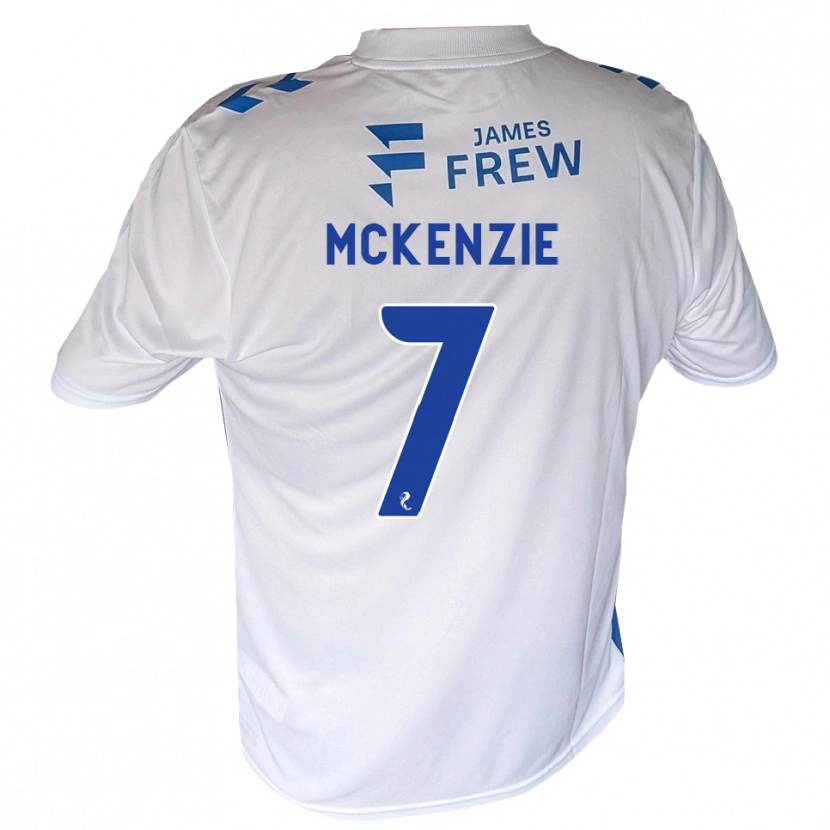 Danxen Kinderen Rory Mckenzie #7 Koningsblauw Wit Thuisshirt Thuistenue 2026/27 T-Shirt