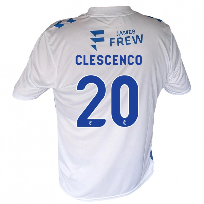 Danxen Kinderen Nicky Clescenco #20 Koningsblauw Wit Thuisshirt Thuistenue 2026/27 T-Shirt