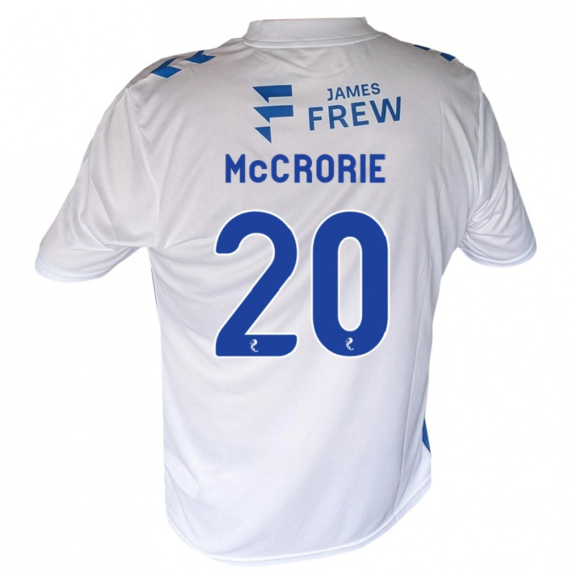 Danxen Kinderen Robby Mccrorie #20 Koningsblauw Wit Thuisshirt Thuistenue 2026/27 T-Shirt