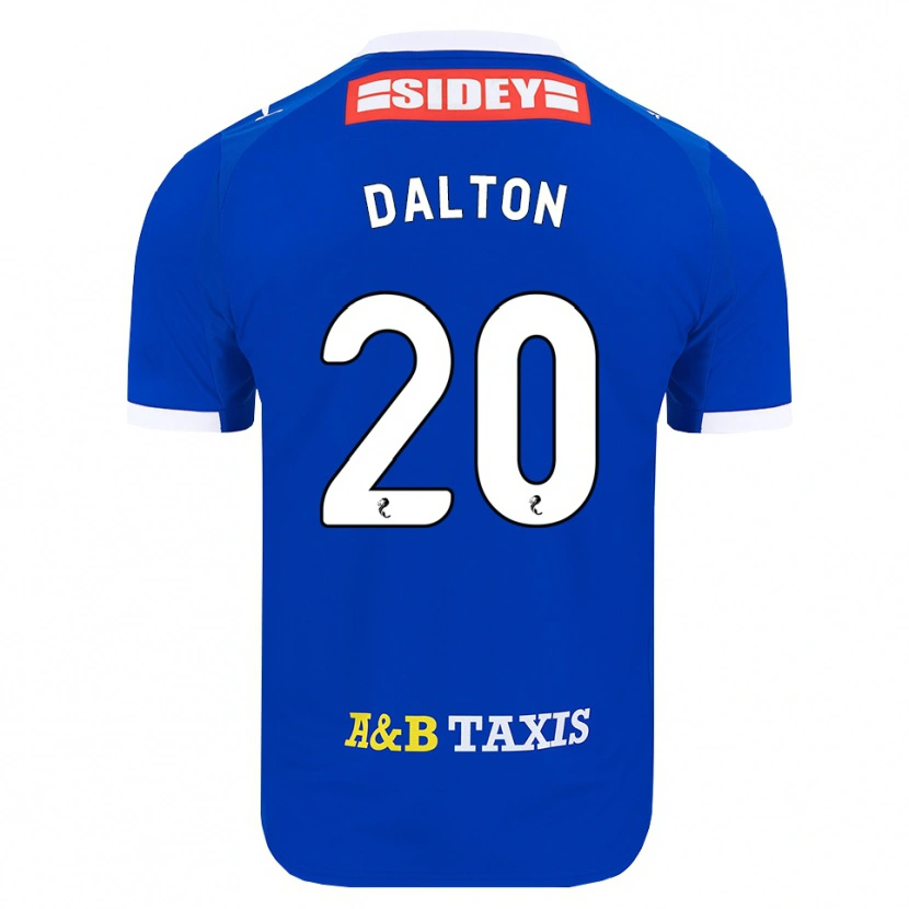 Danxen Kinderen Sean Dalton #20 Blauw Rood Geel Thuisshirt Thuistenue 2026/27 T-Shirt