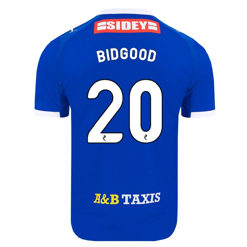 Danxen Kinderen Aoife Bidgood #20 Blauw Rood Geel Thuisshirt Thuistenue 2026/27 T-Shirt