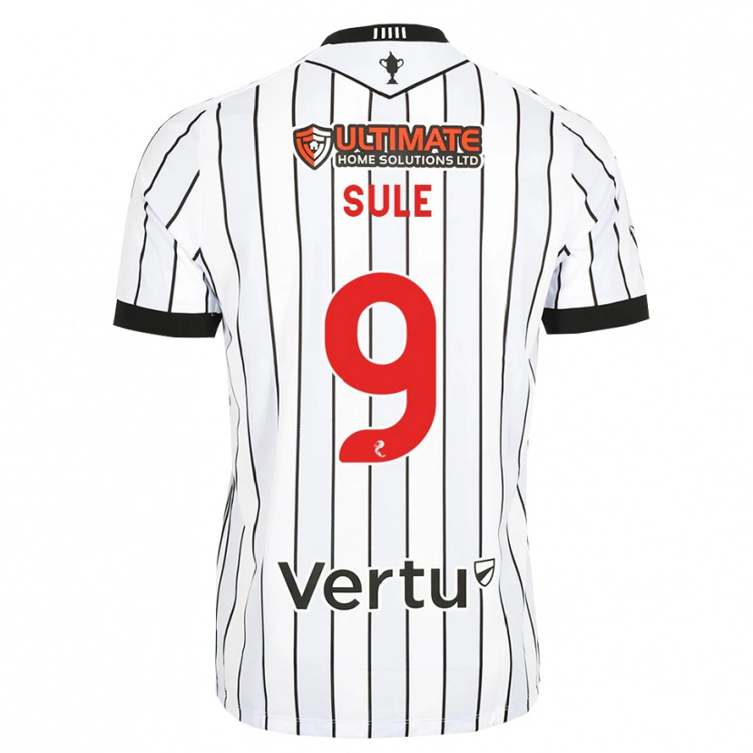 Danxen Kinderen Eseosa Sule #9 Wit Zwart Rood Thuisshirt Thuistenue 2026/27 T-Shirt