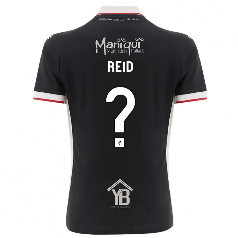 Danxen Kinderen Hannah Reid #0 Zwart Wit Rood Thuisshirt Thuistenue 2026/27 T-Shirt