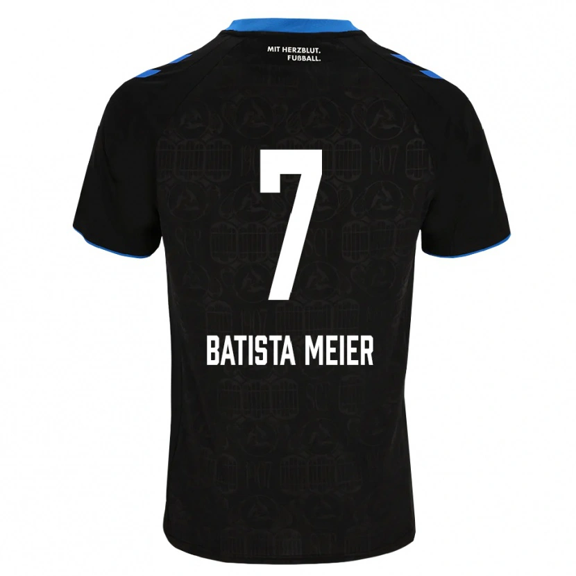 Danxen Kinderen Oliver Batista Meier #7 Zwart Wit Rood Thuisshirt Thuistenue 2026/27 T-Shirt