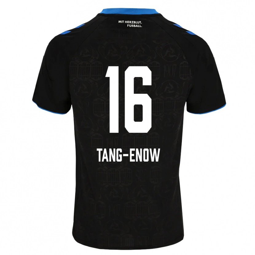 Danxen Kinderen Jason Tang-Enow #16 Zwart Wit Rood Thuisshirt Thuistenue 2026/27 T-Shirt