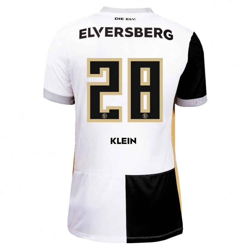 Danxen Kinderen Noah Klein #28 Zwart Wit Bruin Thuisshirt Thuistenue 2026/27 T-Shirt