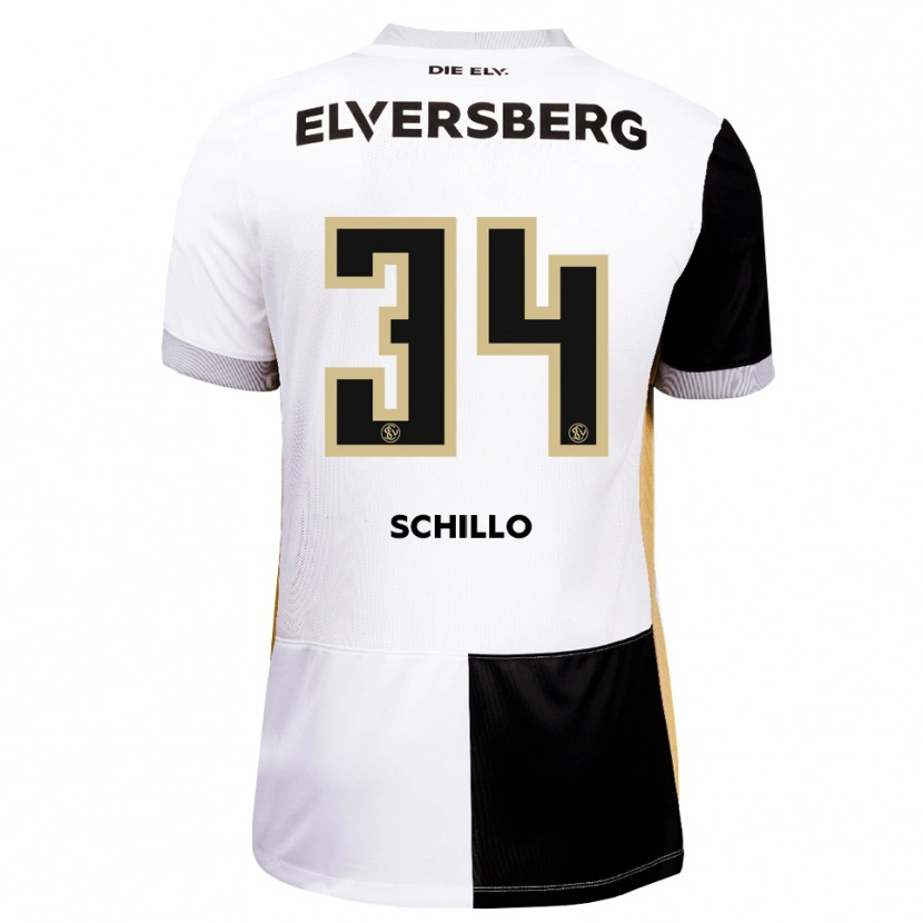 Danxen Kinderen Hannah Schillo #34 Zwart Wit Bruin Thuisshirt Thuistenue 2026/27 T-Shirt