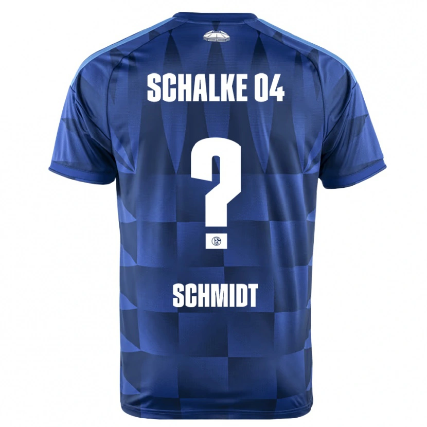Danxen Kinderen Nele Schmidt #0 Donkerblauw Geel Wit Thuisshirt Thuistenue 2026/27 T-Shirt