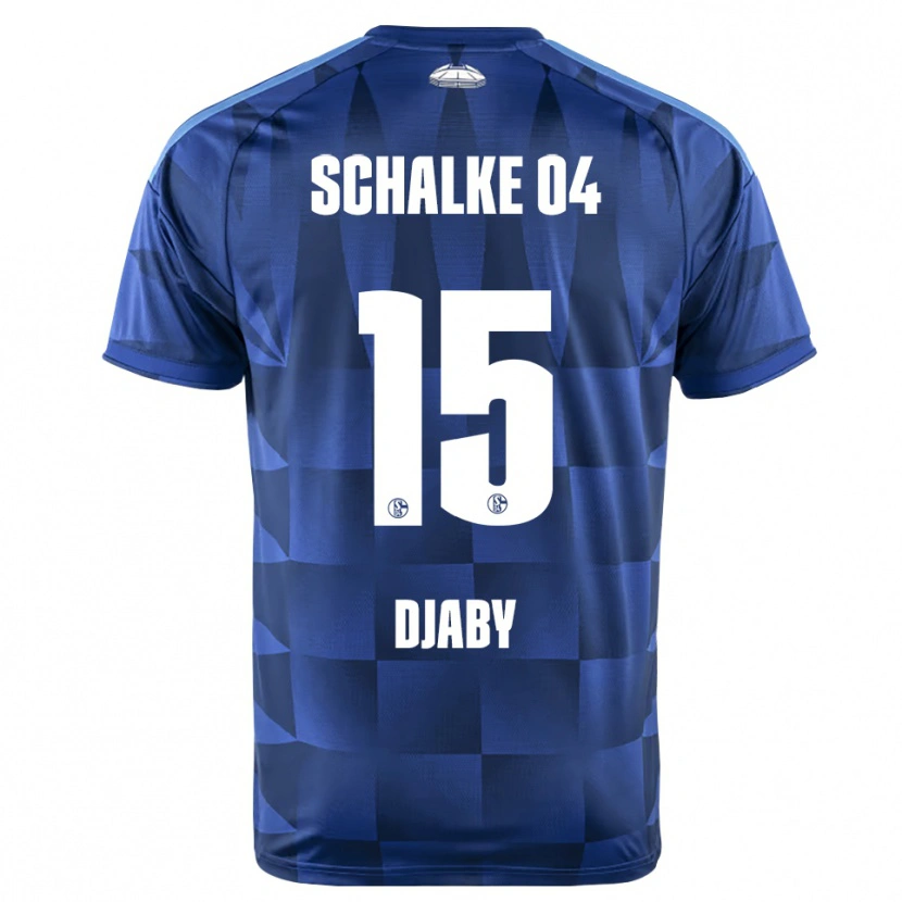 Danxen Kinderen Bissara Djaby #15 Donkerblauw Geel Wit Thuisshirt Thuistenue 2026/27 T-Shirt