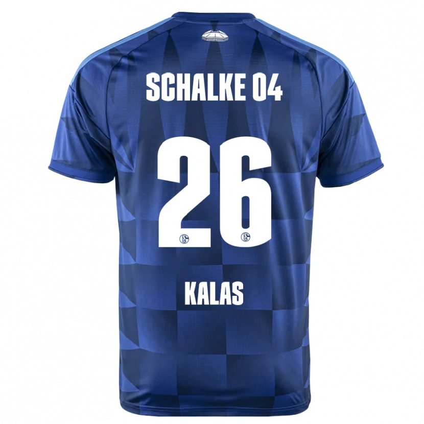 Danxen Kinderen Tomas Kalas #26 Donkerblauw Geel Wit Thuisshirt Thuistenue 2026/27 T-Shirt