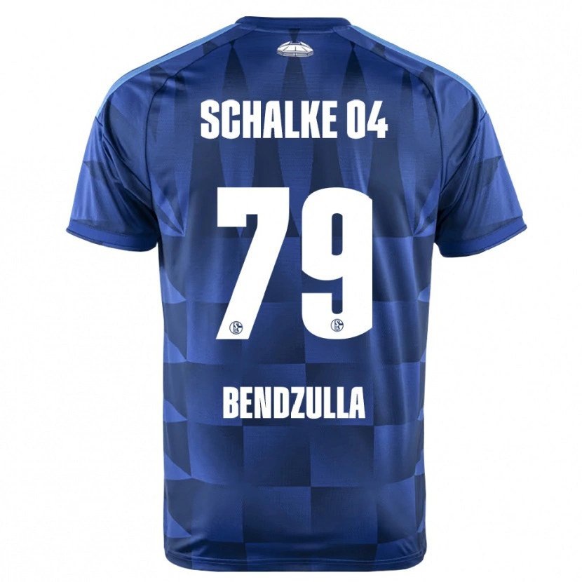 Danxen Kinderen Leonie Bendzulla #79 Donkerblauw Geel Wit Thuisshirt Thuistenue 2026/27 T-Shirt