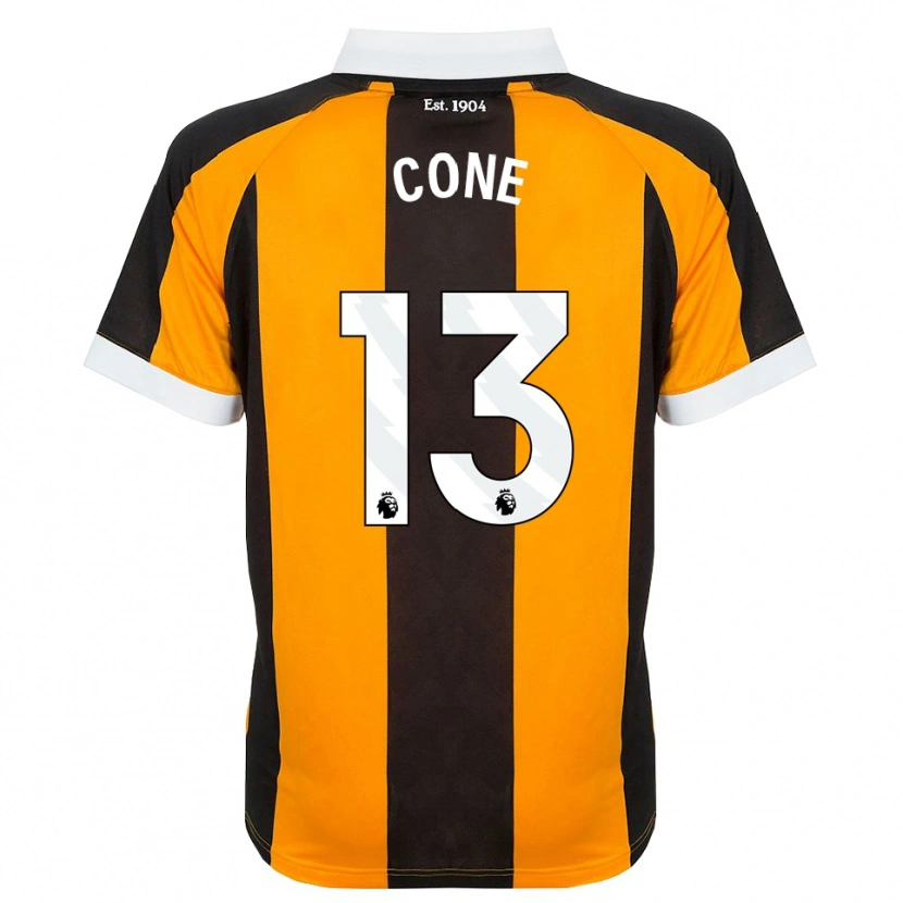 Danxen Kinderen Sharla Cone #13 Oranje Zwart Wit Thuisshirt Thuistenue 2026/27 T-Shirt