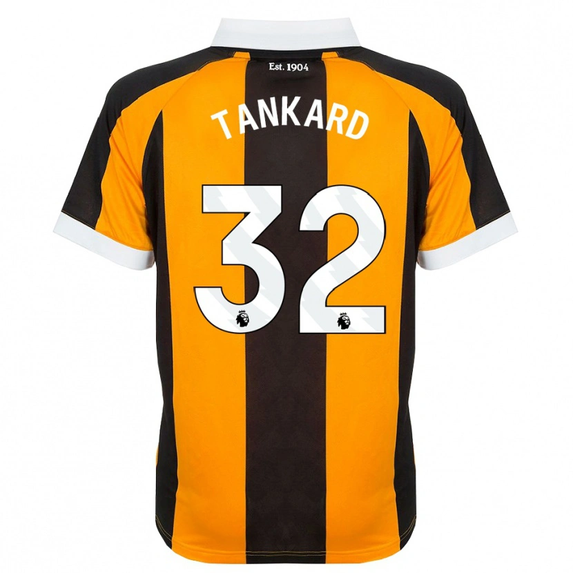 Danxen Kinderen Lily Tankard #32 Oranje Zwart Wit Thuisshirt Thuistenue 2026/27 T-Shirt