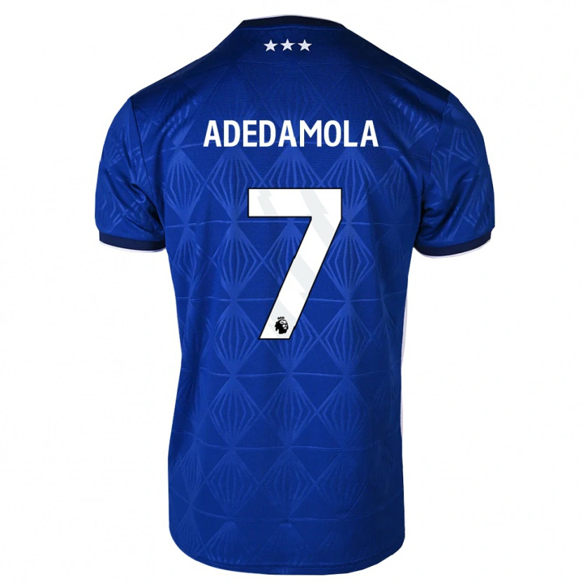 Danxen Kinderen Joel Adedamola #7 Mediumblue Wit Rood Thuisshirt Thuistenue 2026/27 T-Shirt