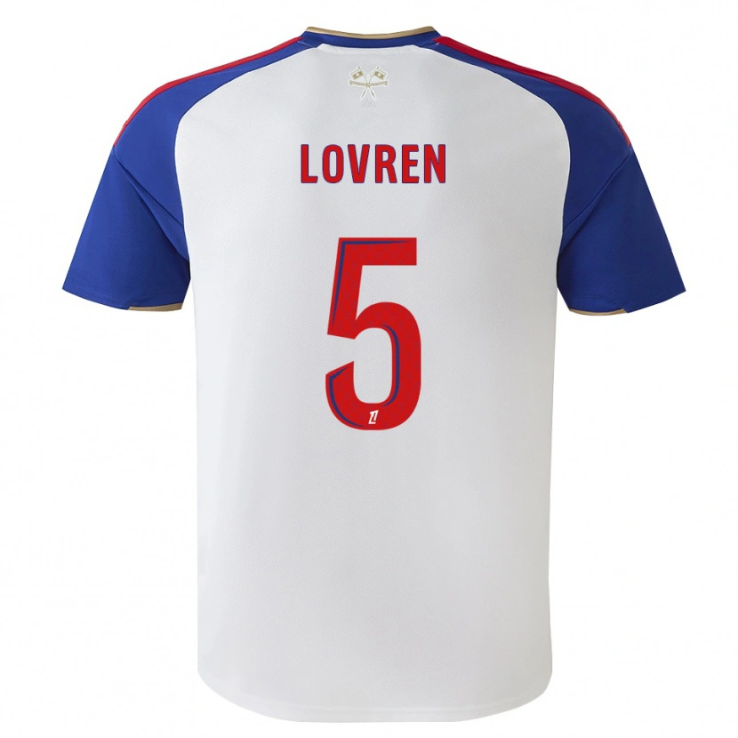 Danxen Kinderen Dejan Lovren #5 Royalblue Rood Wit Thuisshirt Thuistenue 2026/27 T-Shirt