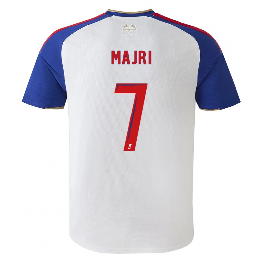 Danxen Kinderen Amel Majri #7 Royalblue Rood Wit Thuisshirt Thuistenue 2026/27 T-Shirt