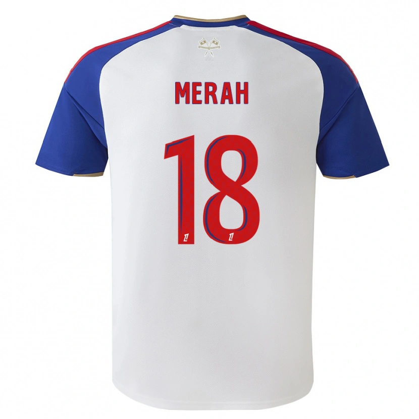 Danxen Kinderen Khalis Merah #18 Royalblue Rood Wit Thuisshirt Thuistenue 2026/27 T-Shirt