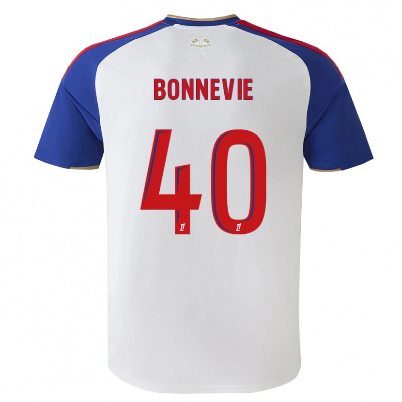 Danxen Kinderen Kayne Bonnevie #40 Royalblue Rood Wit Thuisshirt Thuistenue 2026/27 T-Shirt