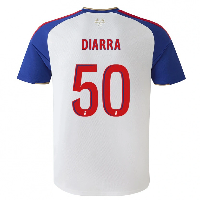 Danxen Kinderen Lassine Diarra #50 Royalblue Rood Wit Thuisshirt Thuistenue 2026/27 T-Shirt