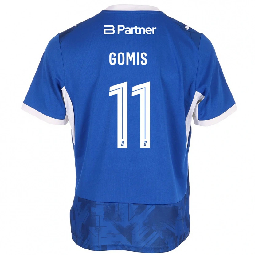Danxen Kinderen Iron Gomis #11 Mediumblue Wit Thuisshirt Thuistenue 2026/27 T-Shirt