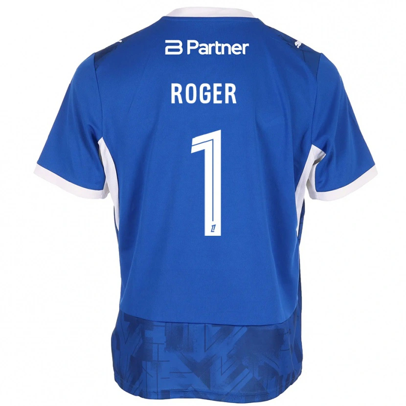 Danxen Kinderen Ethan Roger #1 Mediumblue Wit Thuisshirt Thuistenue 2026/27 T-Shirt