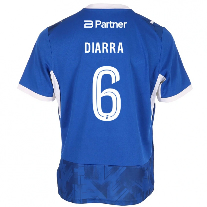 Danxen Kinderen Salimou Diarra #6 Mediumblue Wit Thuisshirt Thuistenue 2026/27 T-Shirt
