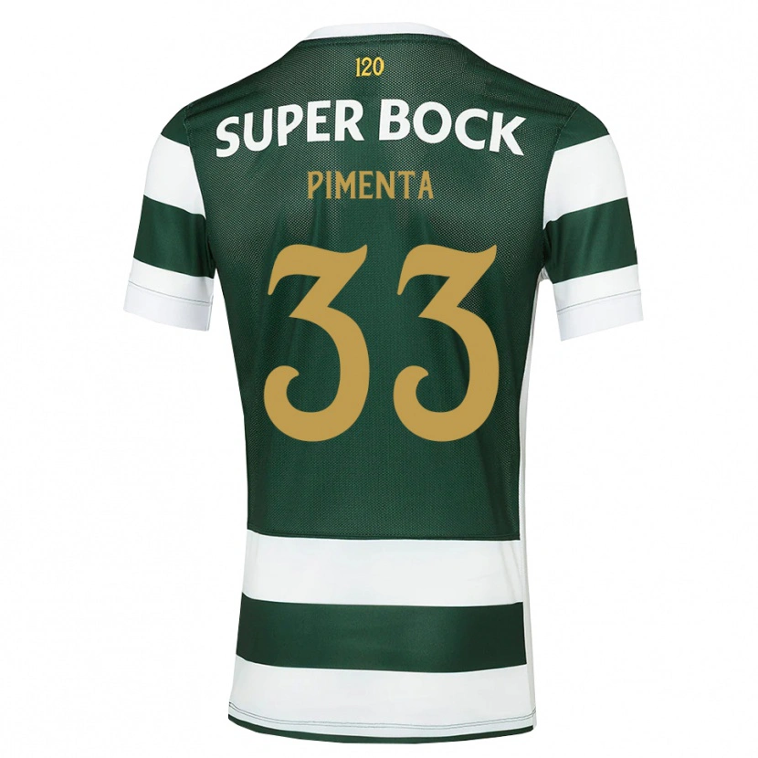 Danxen Kinderen Carolina Pimenta #33 Donkerleigrijswit Thuisshirt Thuistenue 2026/27 T-Shirt