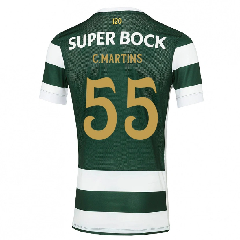 Danxen Kinderen Carolina Martins #55 Donkerleigrijswit Thuisshirt Thuistenue 2026/27 T-Shirt