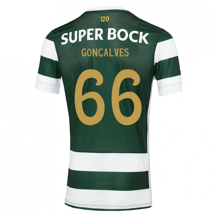 Danxen Kinderen Iara Gonçalves #66 Donkerleigrijswit Thuisshirt Thuistenue 2026/27 T-Shirt