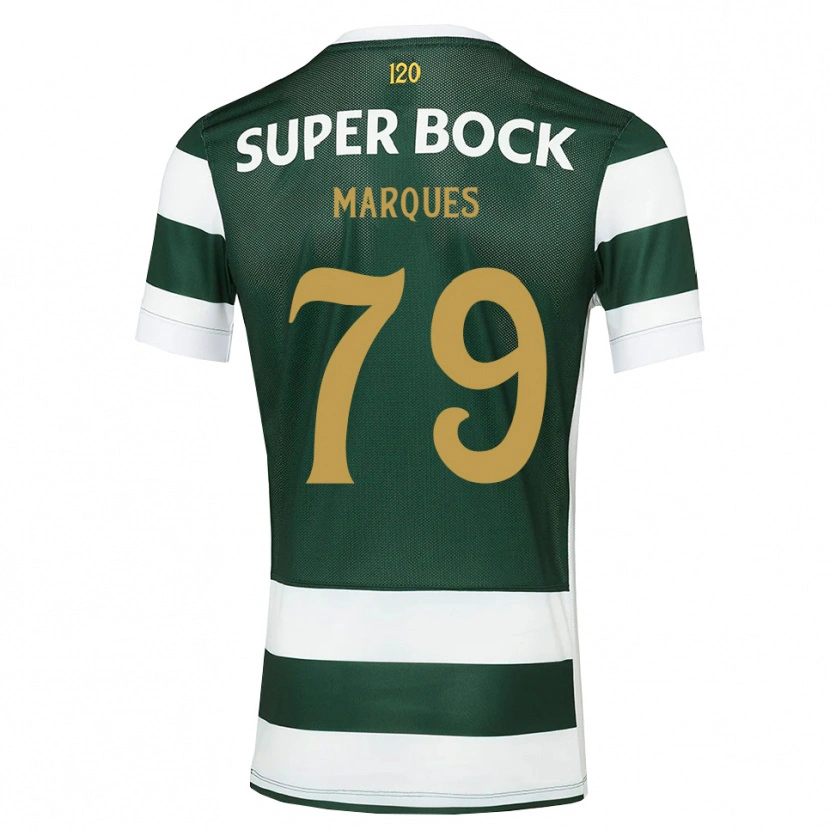 Danxen Kinderen Rodrigo Marquês #79 Donkerleigrijswit Thuisshirt Thuistenue 2026/27 T-Shirt