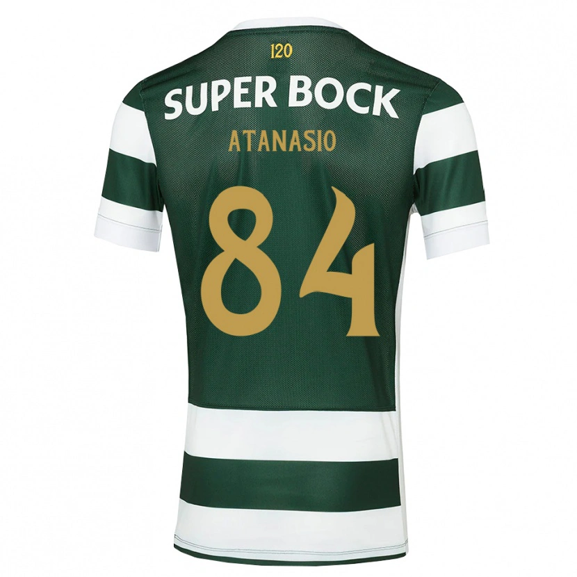 Danxen Kinderen Atanásio Afonso Miranda Cunha #84 Donkerleigrijswit Thuisshirt Thuistenue 2026/27 T-Shirt