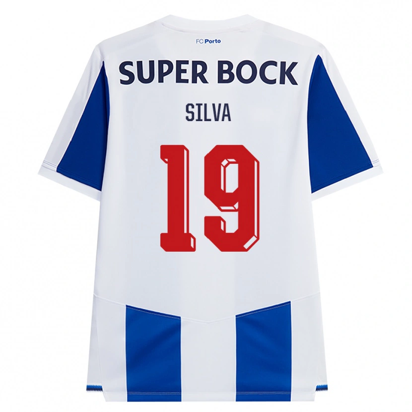 Danxen Kinderen André Silva #19 Blauw Wit Rood Thuisshirt Thuistenue 2026/27 T-Shirt