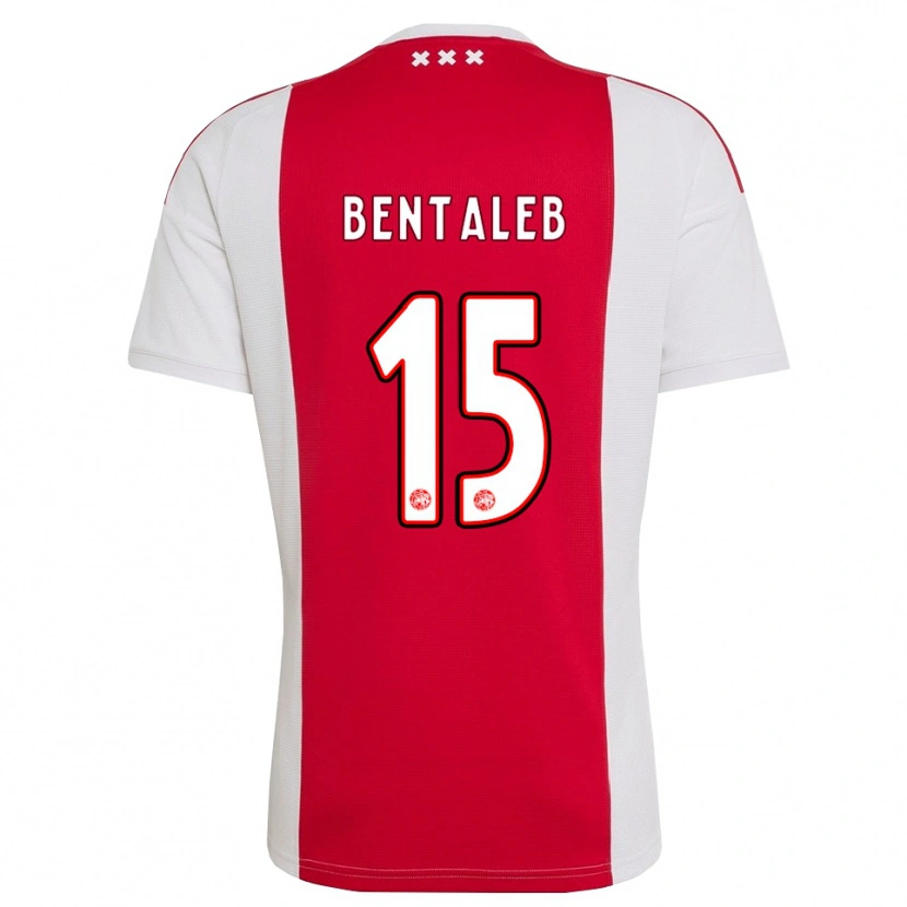Danxen Kinderen Marouane Bentaleb #15 Rood Wit Geel Thuisshirt Thuistenue 2026/27 T-Shirt