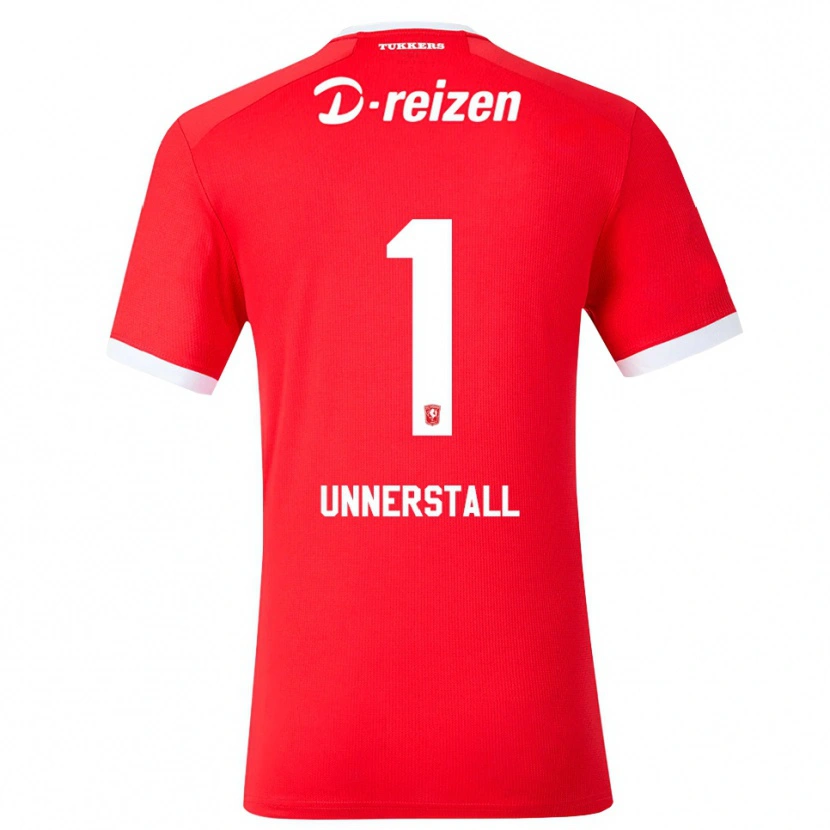 Danxen Kinderen Lars Unnerstall #1 Rood Wit Thuisshirt Thuistenue 2026/27 T-Shirt
