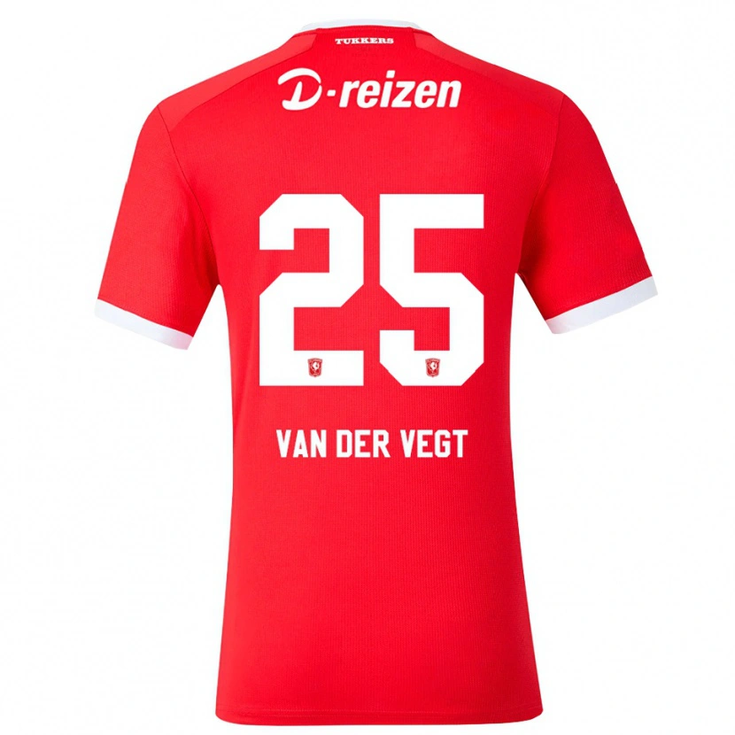 Danxen Kinderen Imre Van Der Vegt #25 Rood Wit Thuisshirt Thuistenue 2026/27 T-Shirt