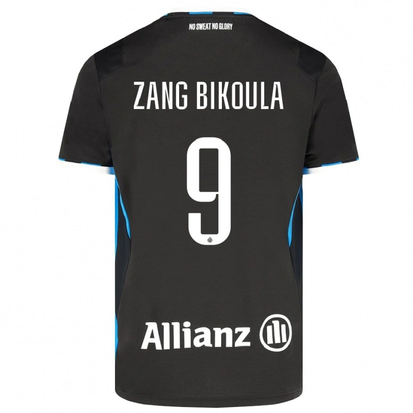 Danxen Kinderen Véronique Zang Bikoula #9 Zwart Rood Blauw Thuisshirt Thuistenue 2026/27 T-Shirt